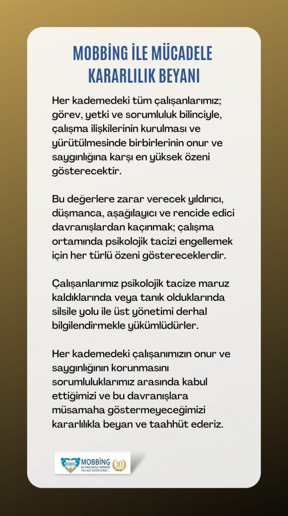 Mobbing ile Mücadele Derneği